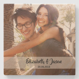 Posavasos De Piedra Foto personalizada