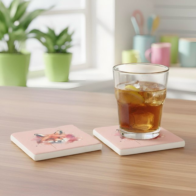 Posavasos De Piedra Fox Stone Coaster (Subido por el creador)