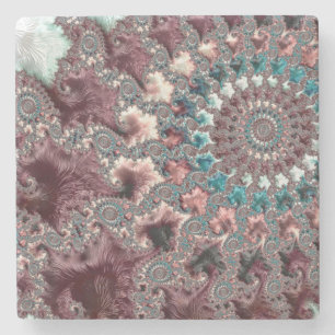 Posavasos De Piedra Fractal bohemio