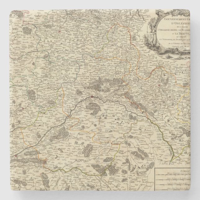 Posavasos De Piedra Francia 48 (Anverso)