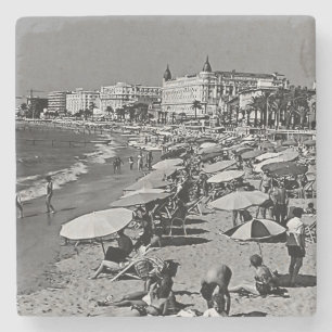 Posavasos De Piedra Francia vintage Cannes la playa
