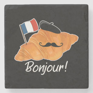 Posavasos De Piedra Francohil de la bandera de Francia