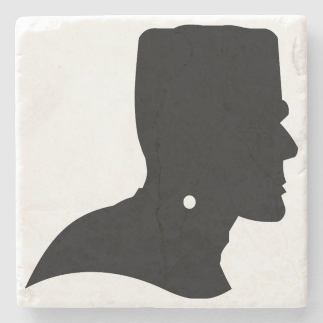 POSAVASOS DE PIEDRA FRANKENSTEIN SILHOUETTE (Anverso)