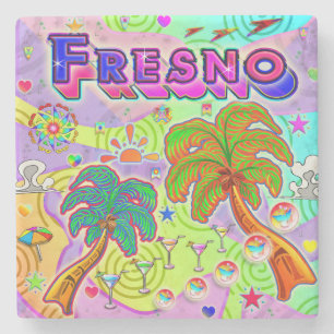 Posavasos De Piedra Fresno Vacation Target Coaster