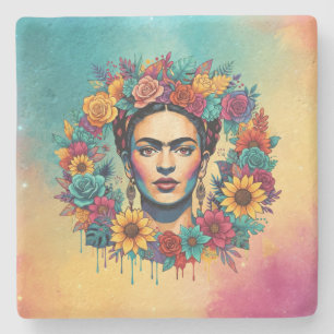 Posavasos De Piedra Frida Kahlo