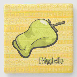 Posavasos De Piedra Friggitello Chili Pimienta Piedra Posavasos