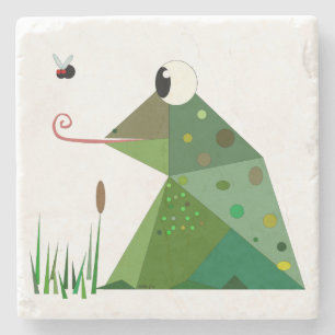 Posavasos De Piedra Froggie Stone Coaster