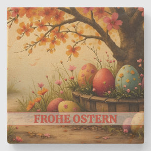 Posavasos De Piedra Frühlingsblütenzauber mit Oestereoierpracht