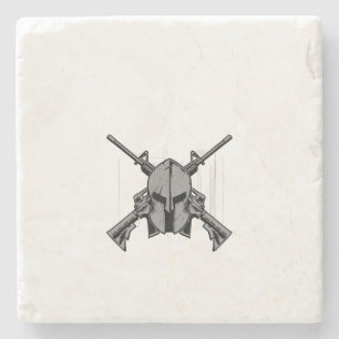 Posavasos De Piedra Fuerza militar