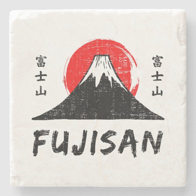 Posavasos De Piedra Fujisan (Anverso)