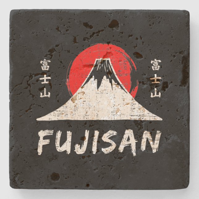 Posavasos De Piedra Fujisan (Anverso)