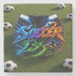 Posavasos De Piedra Fútbol