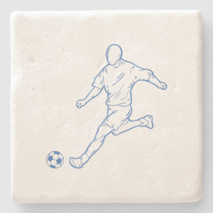Posavasos De Piedra futbolista