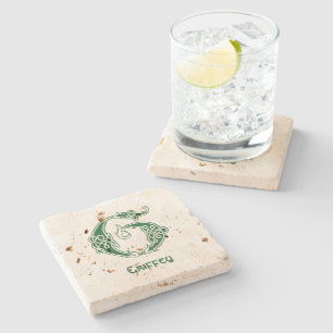 Posavasos De Piedra G Glas, capital decorativa del conejo celta del si
