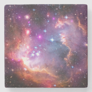Posavasos De Piedra Galaxia Angélica Caída