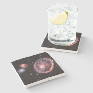 Posavasos De Piedra Galaxia de volantes, telescopio espacial James Web