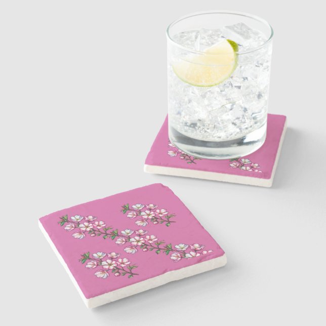 Posavasos De Piedra galletas de cerezo (Lateral)