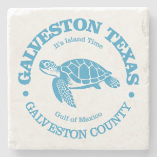 Posavasos De Piedra Galveston (tortuga marina)