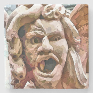 POSAVASOS DE PIEDRA GARGOYLE