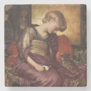 Posavasos De Piedra Gatito (por Frederic Leighton)