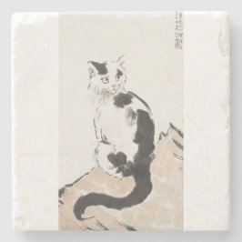 Posavasos De Piedra Gato (de Xu Beihong)