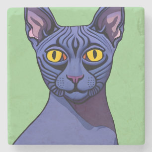Posavasos De Piedra Gato Sphynx