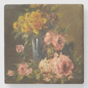 Posavasos De Piedra Georges Jeannin Vintage Fllower Life