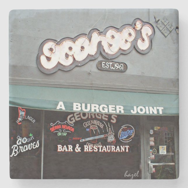 Posavasos De Piedra Georges Virginia Highland, Georges Coaster, (Anverso)