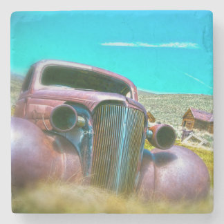 Posavasos De Piedra Ghost Truck Coaster