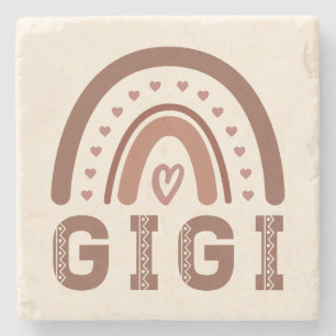 Posavasos De Piedra Gigi Boho Rainbow Cute Grandma Gifts