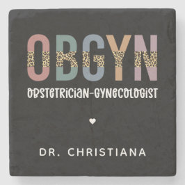 Posavasos De Piedra Ginecólogo Obstetricista Obstetricista Personaliza