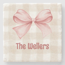 Gingham y Coquette Bow personalizados
