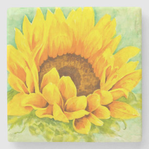 Posavasos De Piedra Girasol