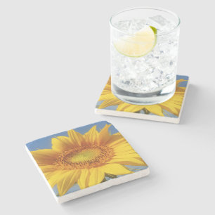 Posavasos De Piedra Girasol amarillo