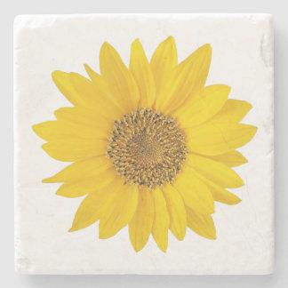 Posavasos De Piedra Girasol amarillo brillante