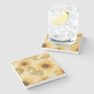 Posavasos De Piedra Girasol ruso