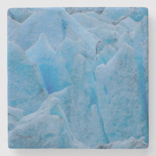 Posavasos De Piedra Glaciar azul