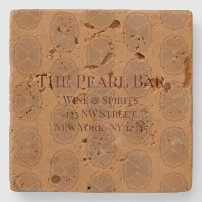 Posavasos De Piedra Glamour (Anverso)