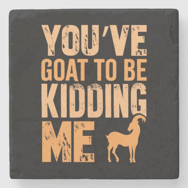 Posavasos De Piedra Goatlife (Anverso)