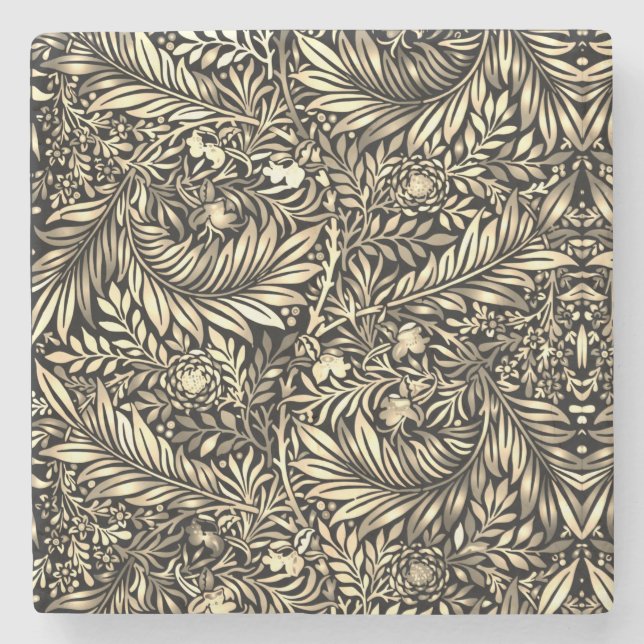 Posavasos De Piedra Golden Fern (Anverso)