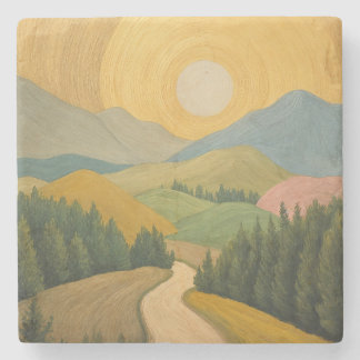 Posavasos De Piedra Golden Horizon Trail