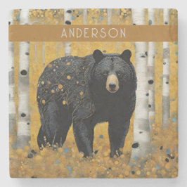 Posavasos De Piedra Golden Nature Tile Cerámico