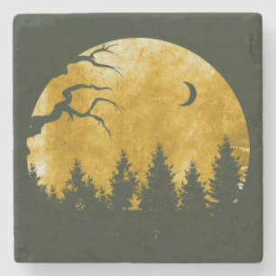 Posavasos De Piedra Golden Woods