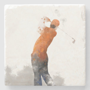 Posavasos De Piedra GOLFISTA - práctico de costa de piedra