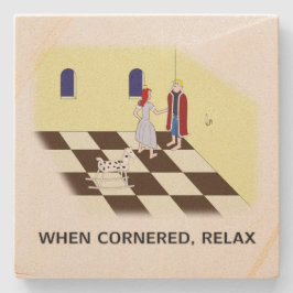 Posavasos De Piedra Grace and Duke: Relax