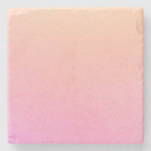 Posavasos De Piedra Gradiente rosa y rosa