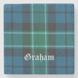Posavasos De Piedra Graham, Graham Scottish Tartan, Graham Clan, Graha