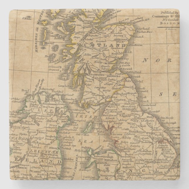 Posavasos De Piedra Gran Bretaña (Anverso)