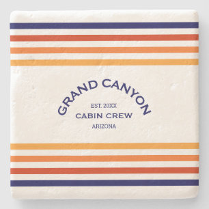 Posavasos De Piedra Gran Cañón Cabina Club Personalizado Escudo Huelga