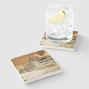 Posavasos De Piedra Gran Esfinge de Giza - África - Egipto